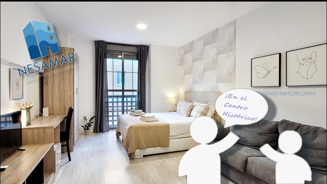 🤩 ¡ESTUDIO DE LUJO en el CENTRO de MÁLAGA! | Tour Larga Temporada junto a Plaza Merced 🎭✨ ANGMAL117