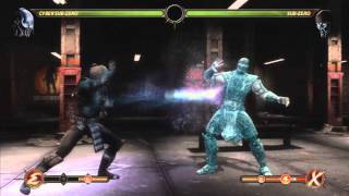 Cyber Sub-Zero 34% Lowstarting Midscreen Combo (1 Ex Bar) Wealth