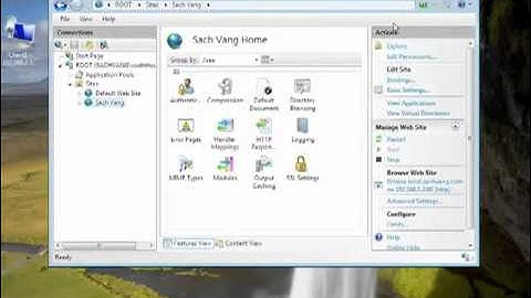 Tự Học Quản Trị Mạng Bằng Windows Server 2008 8  Xây Dựng Hệ Thống Web Site Với ISS  Tìm Hiểu Về NAT Và CS