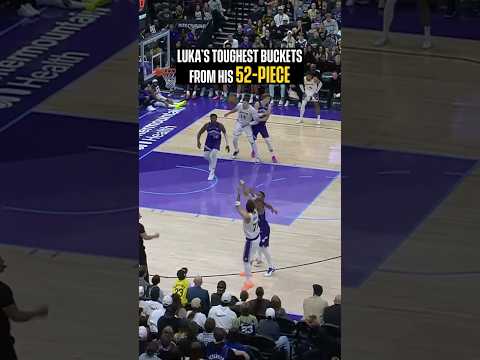 Luka dropped 52 in the win over the Jazz 🤯 #lakers
