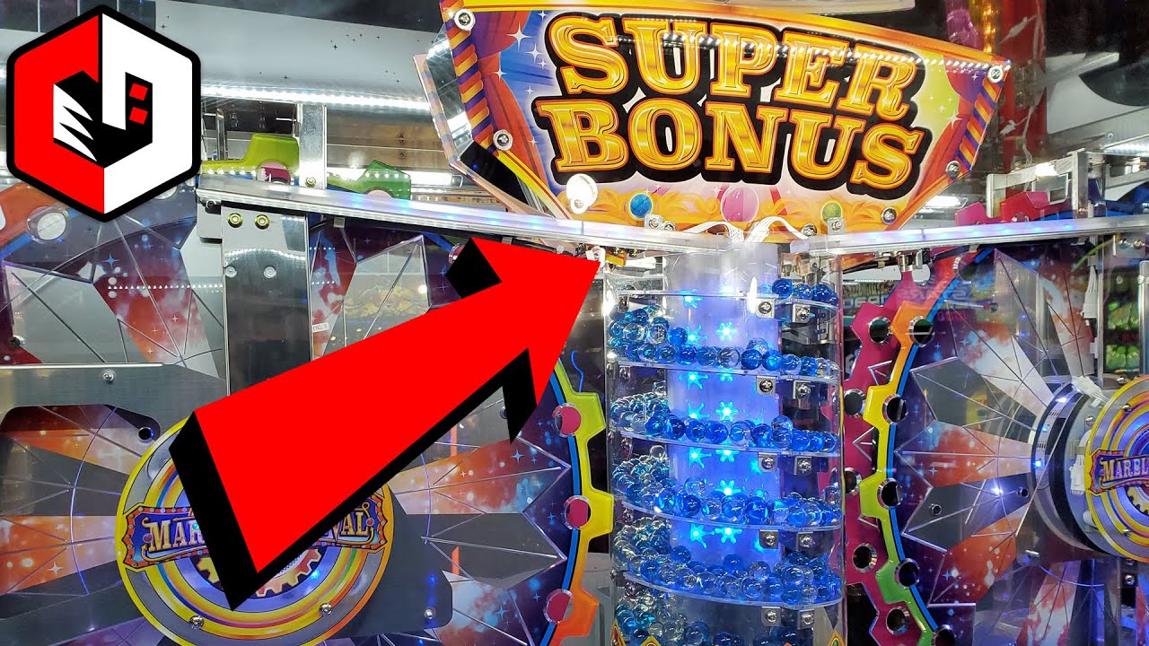 SUPER BONUS JACKPOT GET! Marble Carnival Arcade Game BIG WIN! YouTube