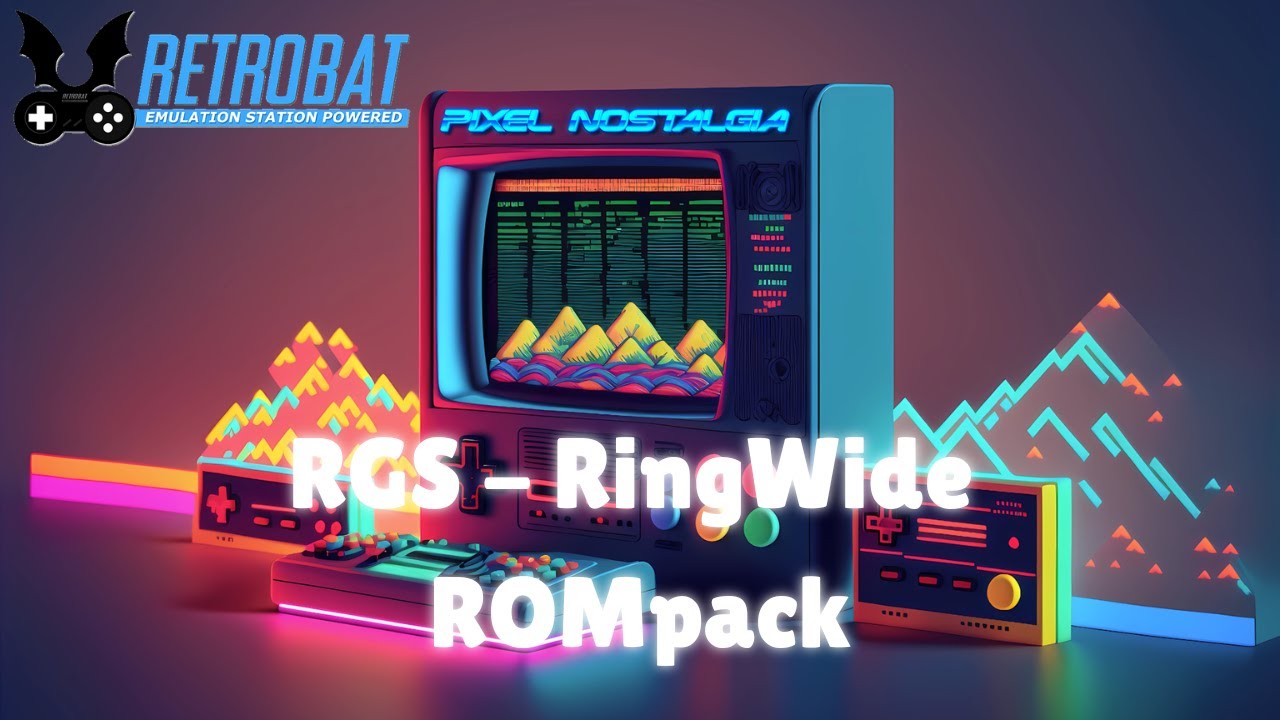 Pixel Nostalgia - RGS ROMPack - Sega RingWide