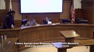 City Council Meeting - Emeryville, CA November 19th, 2024