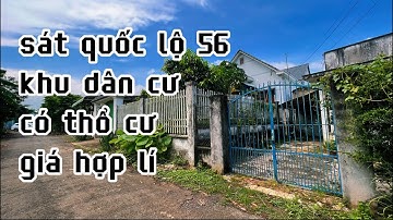 chú bình lớn tuổi rao bán đất vườn ngay quốc lộ 56 để chia cho con cái ở bà rịa vũng tàu