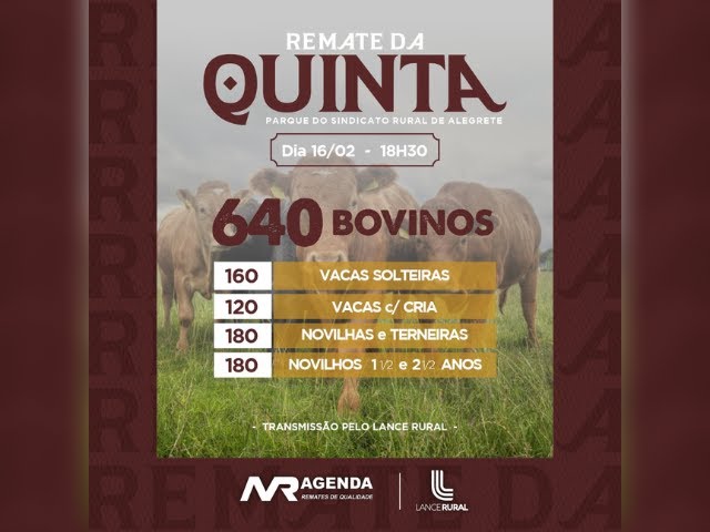 REMATE DA QUINTA 