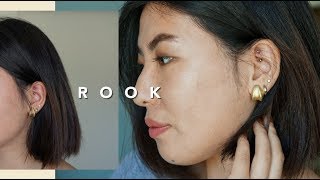 ALL ABOUT MY PIERCINGS | ROOK, HELIX, AND MORE