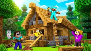 Hut Bouwen In Het Bos! (Minecraft Survival)