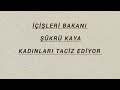 İÇ İŞLERİ BAKANI ŞÜKRÜ KAYA'NIN TA.C.İZ SKANDALI   , RIFAT N.BALİ  "HİKMET TUNA’NIN HATIRALARI "