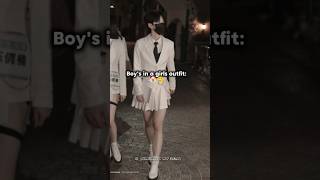 Girl's in a boys outfit.✨👀🔥#aesthetic#edit#new#trending#viral#shorts#funny#relatable#comment#views