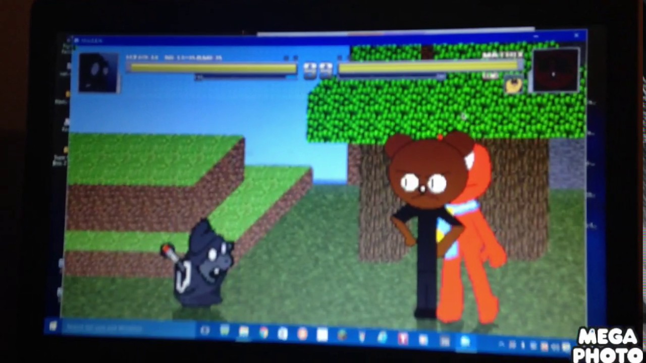 Mugen Hyper neo kamek Vs Matrix and Elmo