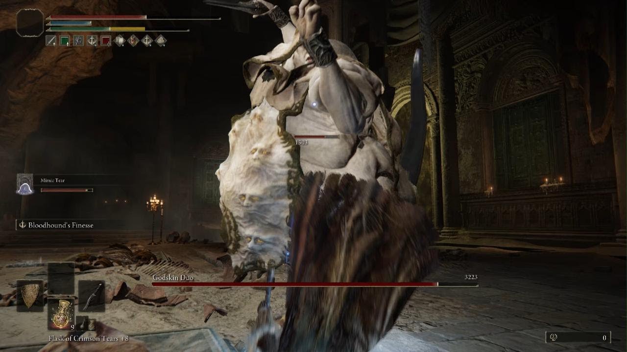 Godskin Duo melee Bloodhound's fang YouTube