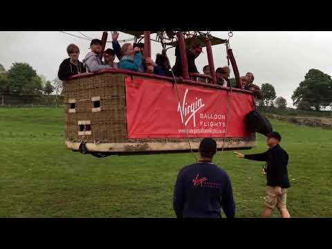 Virgin Balloon Flights Kirkby Lonsdale May 2017 Take Off 