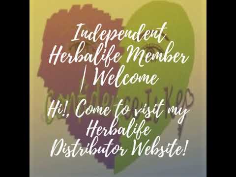 Independent Herbalife Member Welcome 