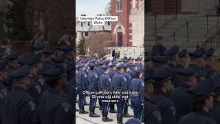 Sea of blue as wake is held for Uxbridge police officer killed in line of duty