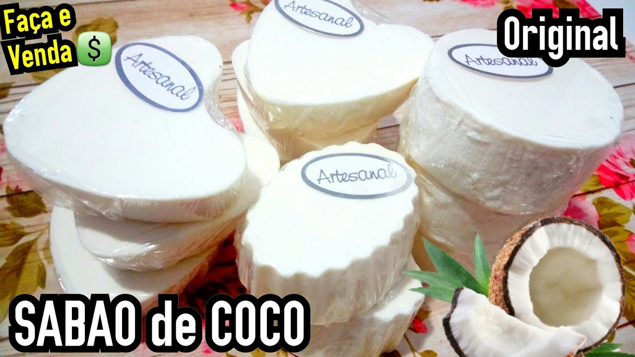 🔴SABAO de COCO INDUSTRIAL - ORIGINAL, Faça e Venda/Elisangela Evaristo.