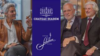 Chataeu Diadem at Davidoff of London - Emily, Edward and Eddie Sahakian.