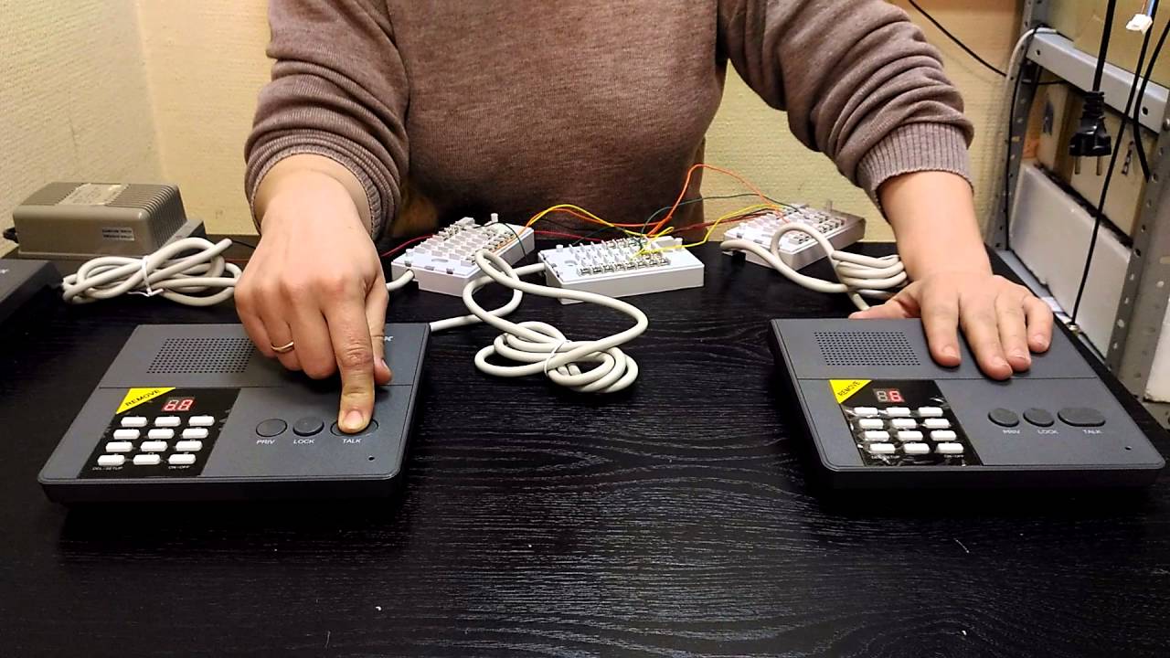 Как работает переговорное устройство Commax CM 810M