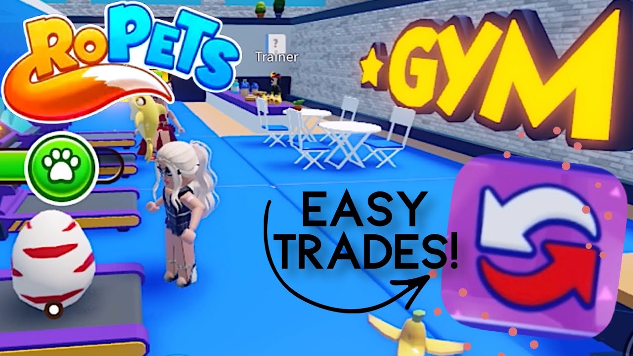 ROPETS TRADING CENTER! NEW EGGS! FLAMINGO PET! ROBLOX!