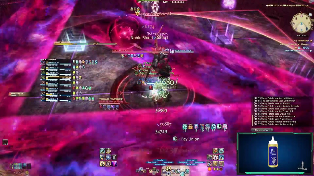 FoolSauce Raiding | M9S Vamp Fatale