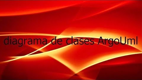 diagrama de clases ArgoUml