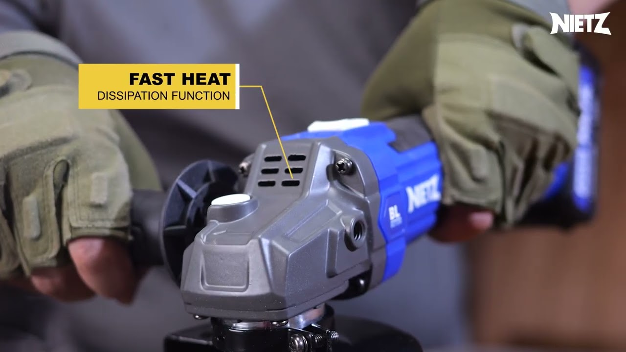 ⚡ New Arrival! ⚡NIETZ Cordless Angle Grinder