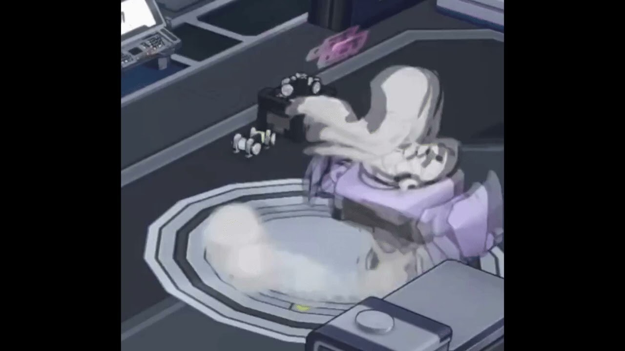 Blue Archive Key spinning meme