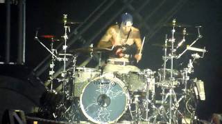 Blink 182 - "Travis Barker Drum Solo" / Live / SECC Glasgow / Scotland / 17th August 2010 / HD