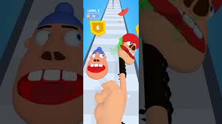 Finger runner 3d game-Finger in the nose #9 #shorts #viral #funny