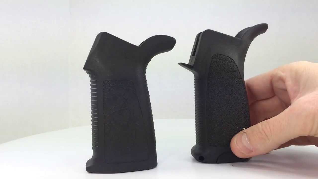 Spikes Tactical AR15 Pistol Grip review & comparison to some of the