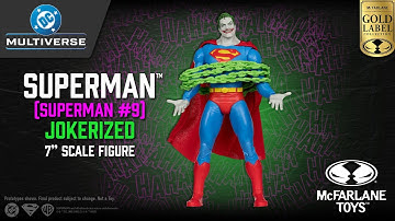 NEW DC Multiverse™ Superman™ (Superman #)9 Jokerized 7" Scale Figure GL | Action Figure Showcase