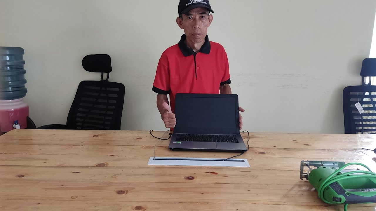 TRIK MELUBANGI MEJA, DENGAN RAPIH, WORDWORKING,