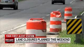 Weekend closure coming to eastbound lanes of section of Coliseum Blvd.