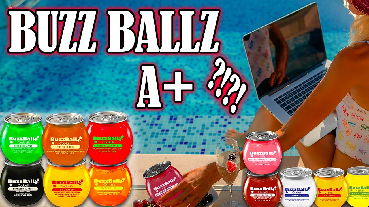 Fun Pool Side Summer Drink or Cheap RTD? - Buzz Ballz