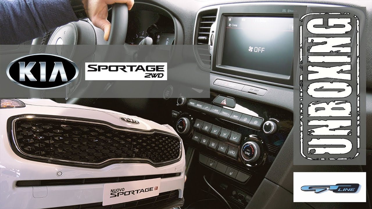 Kia Sportage GT Line Unboxing