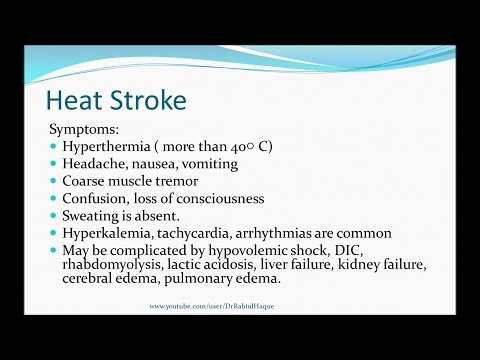 Video: Hyperthermia: Symptoms, Treatment, Causes, Types, Stages