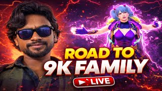 🔴 ROAD TO 9K RACCOON FAMILY DAY 2 | RACCOON IS LIVE | BGMI LIVE | #bgmilive #shortsfeed #shortslive