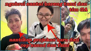 Cep Sanud pranks Tami by acting like a South Jakartan while Tami chats with the GA team Cep Sanud pranks Tami by acting like a South Jakartan while Tami chats with the GA team
