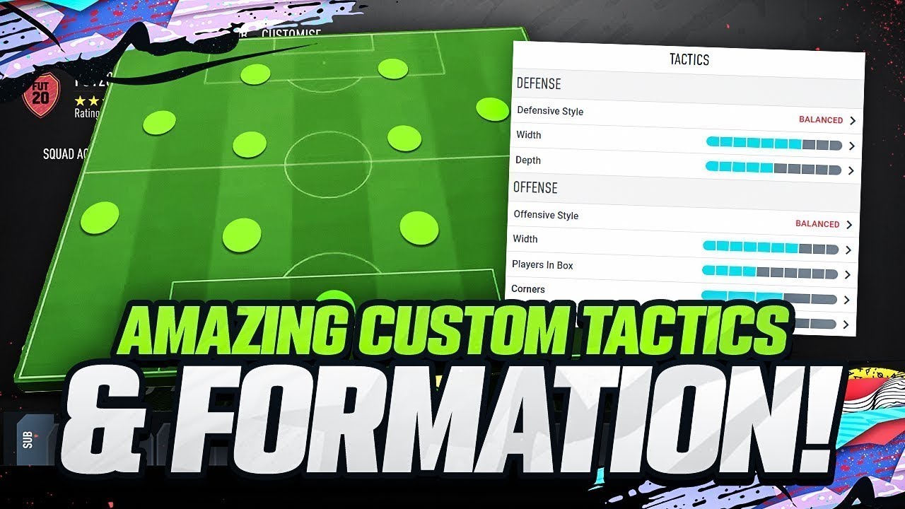 FIFA 20 NEW OVERPOWERED FORMATION AND TACTICS FOR MORE WINS!