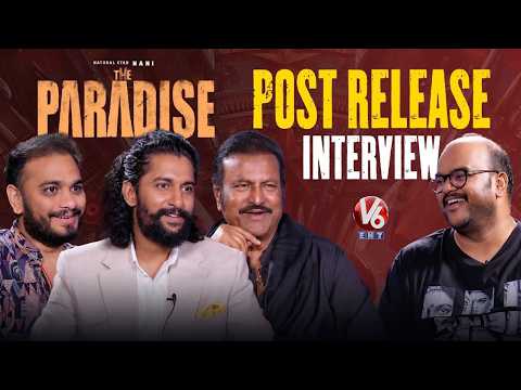 The Paradise Movie Team Fun Chit Chat | Nani, Mohan Babu & Srikanth Odela | V6ENT