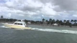 80 footer + Arneson drive = 47 kts on Cruiseline channel