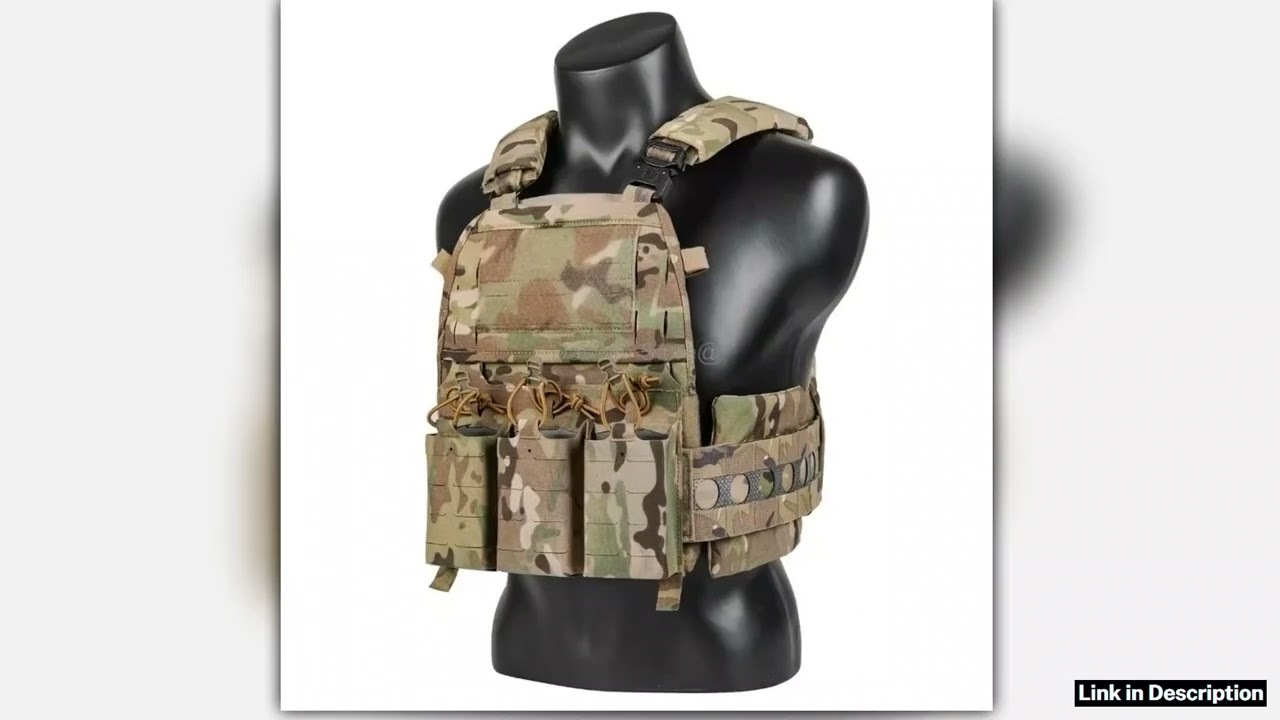Ferro Style FCPC V5 Plate Carrier Tactical Vest Modular Hunting Airsoft Training Triple Magazine