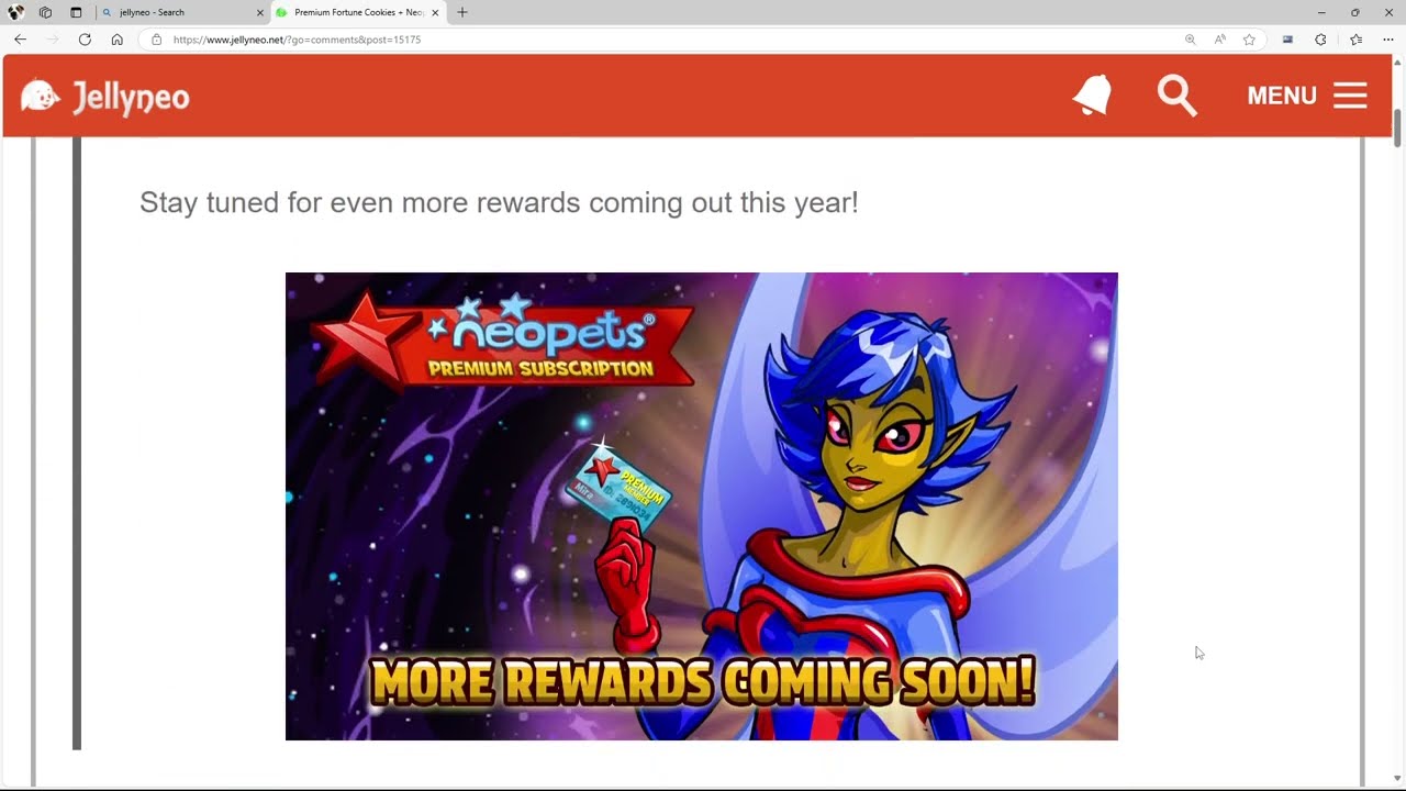 More Benefits for Neopets Premium - Neopets Daily Adventures 1/21/25