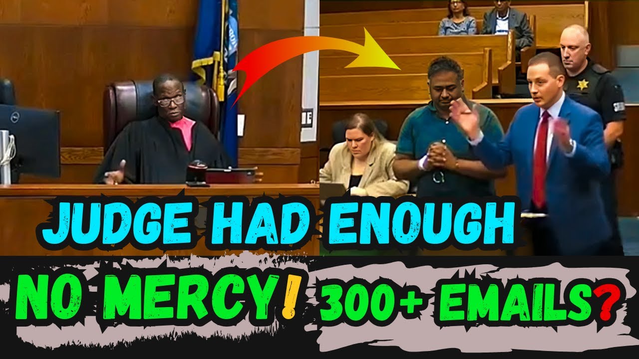 300 электронных писем? Судья потрясен невероятным нарушением условий испытательного срока одержим...