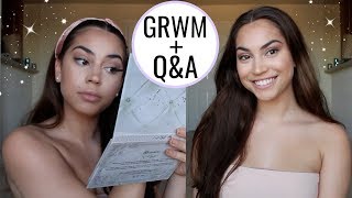 GRWM + SNAPCHAT Q&A💘  | I'M MOVING AGAIN?!