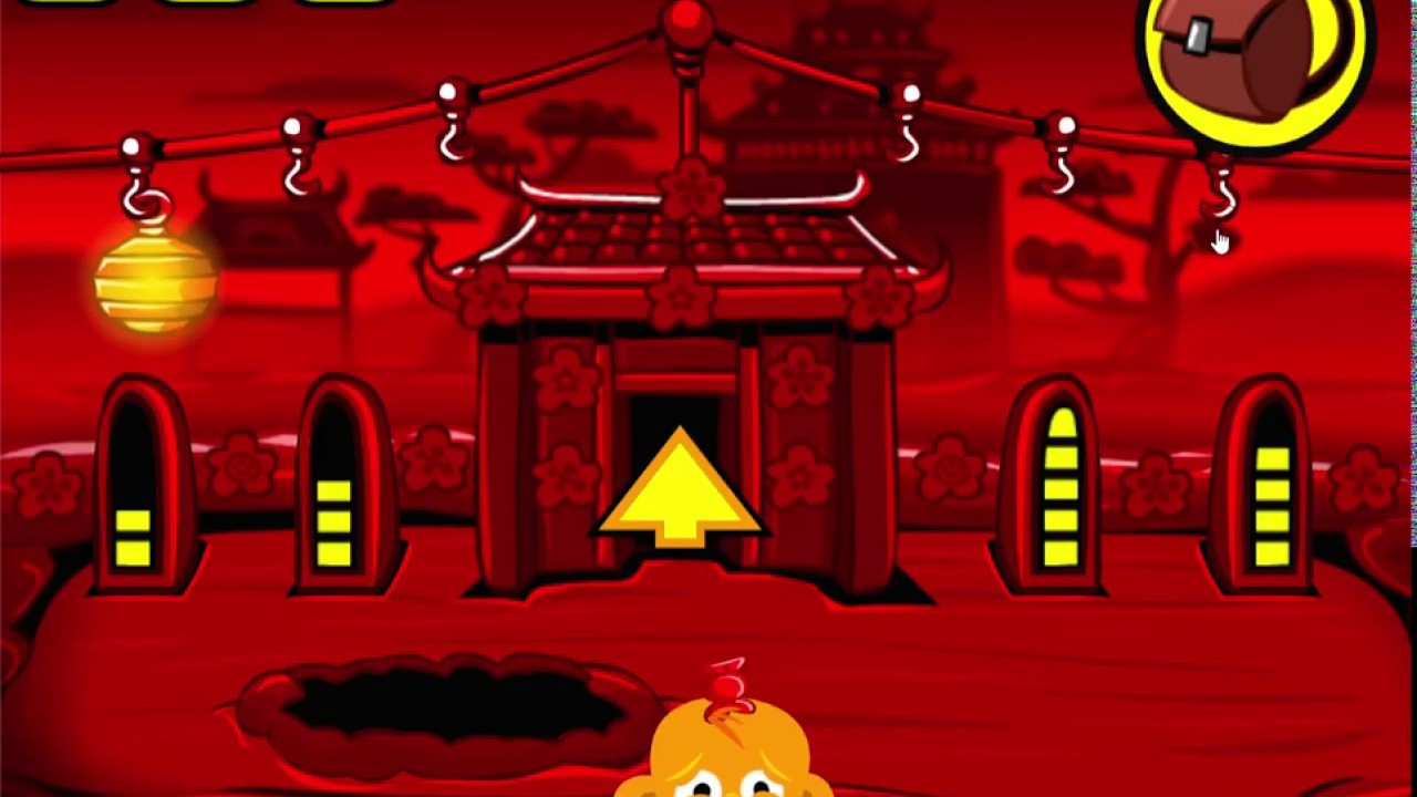 [Pencil Kids] Monkey GO Happy: Stage 391 - Chinese New Year Theme Walkthrough