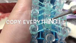 RAINBOW LOOM BOW RING TUTORIAL!