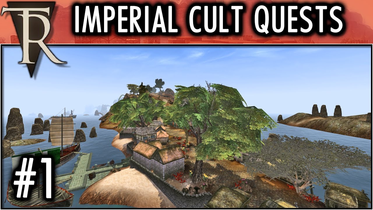 Morrowind Mod: Tamriel Rebuilt (Gameplay OpenMW) Imperial Cult Quests #1