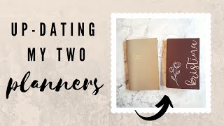 Planner Catch-Up Video! B6 Slim notebooks/planner | Plan with me