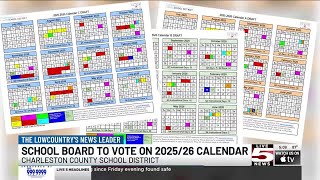 VIDEO: Charleston Co. School District meets to decide on next year’s calendar