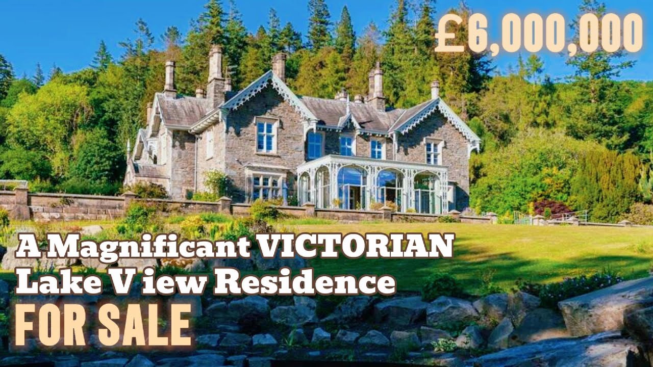 Inside a £6M Victorian Lake District Mansion with Epic Lake Windermere Views!